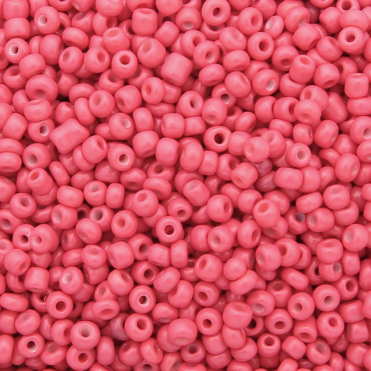 Glass Rice Beads 2/3/4mm - Premium Solid Color Loose Beads for Professional Jewelry Making, Bracelets & DIY Accessories