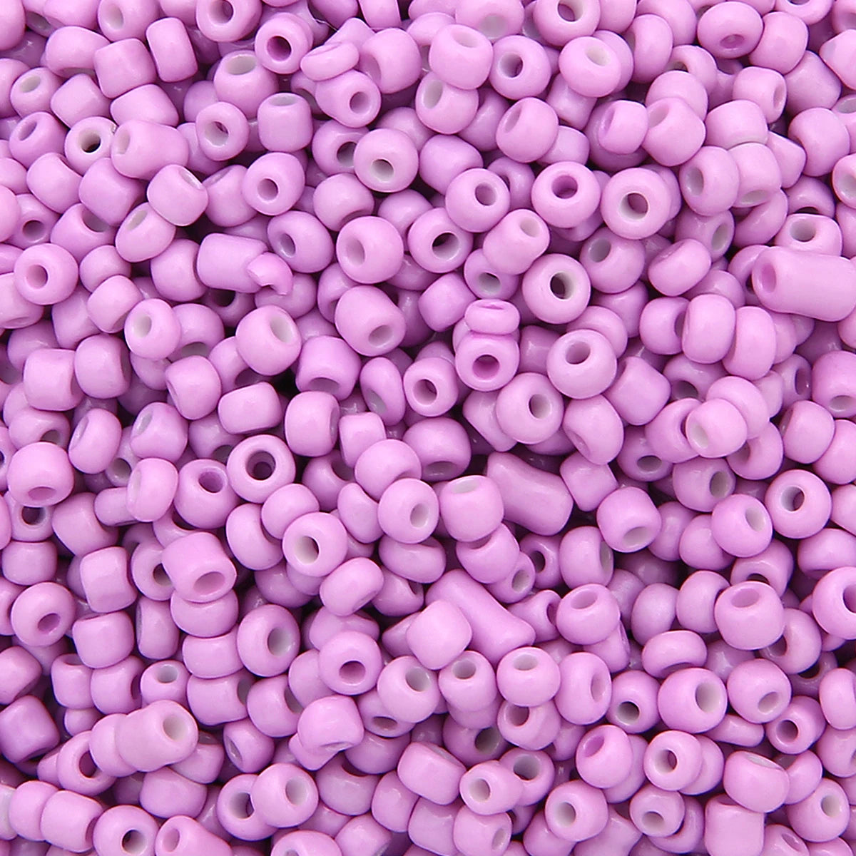Glass Rice Beads 2/3/4mm - Premium Solid Color Loose Beads for Professional Jewelry Making, Bracelets & DIY Accessories