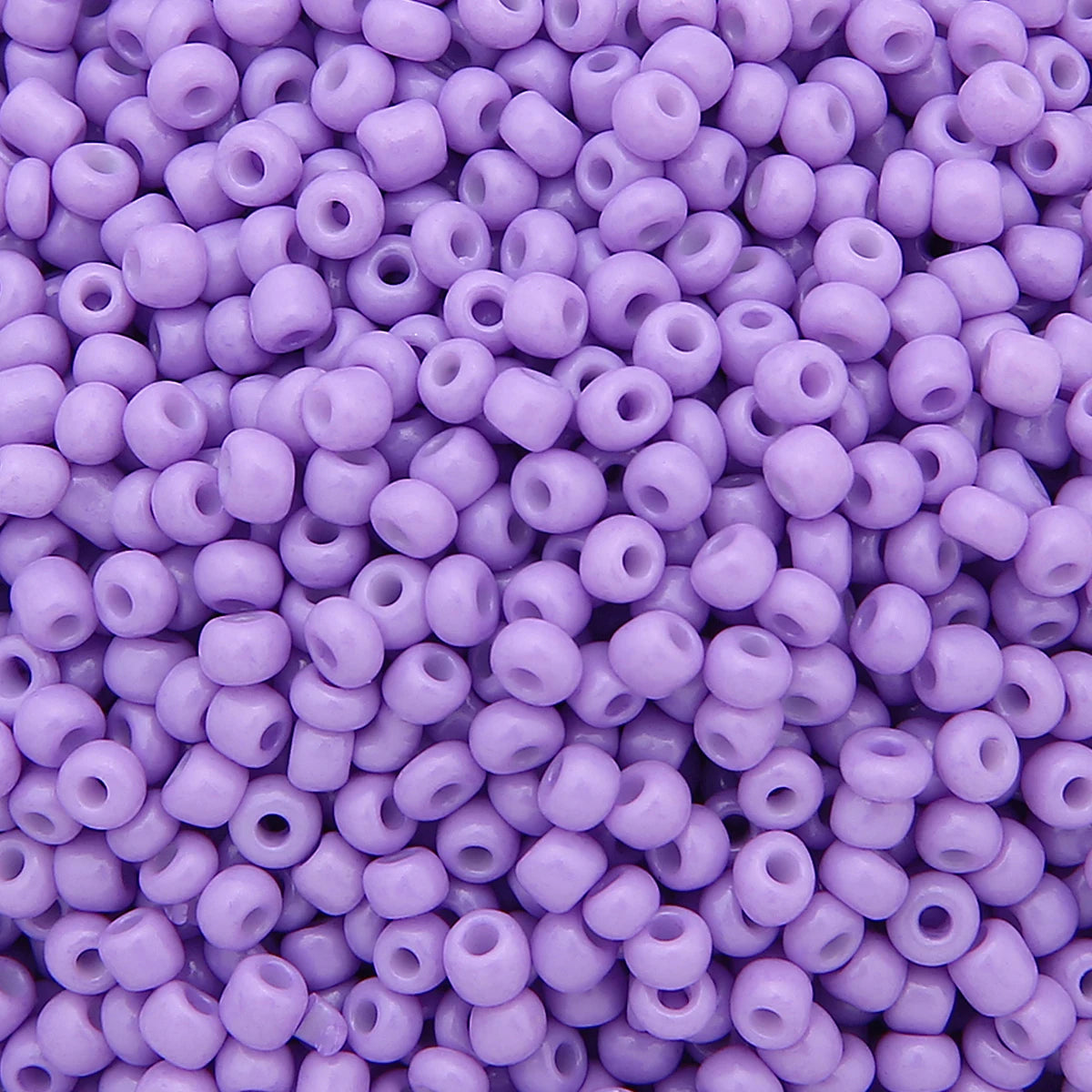Glass Rice Beads 2/3/4mm - Premium Solid Color Loose Beads for Professional Jewelry Making, Bracelets & DIY Accessories