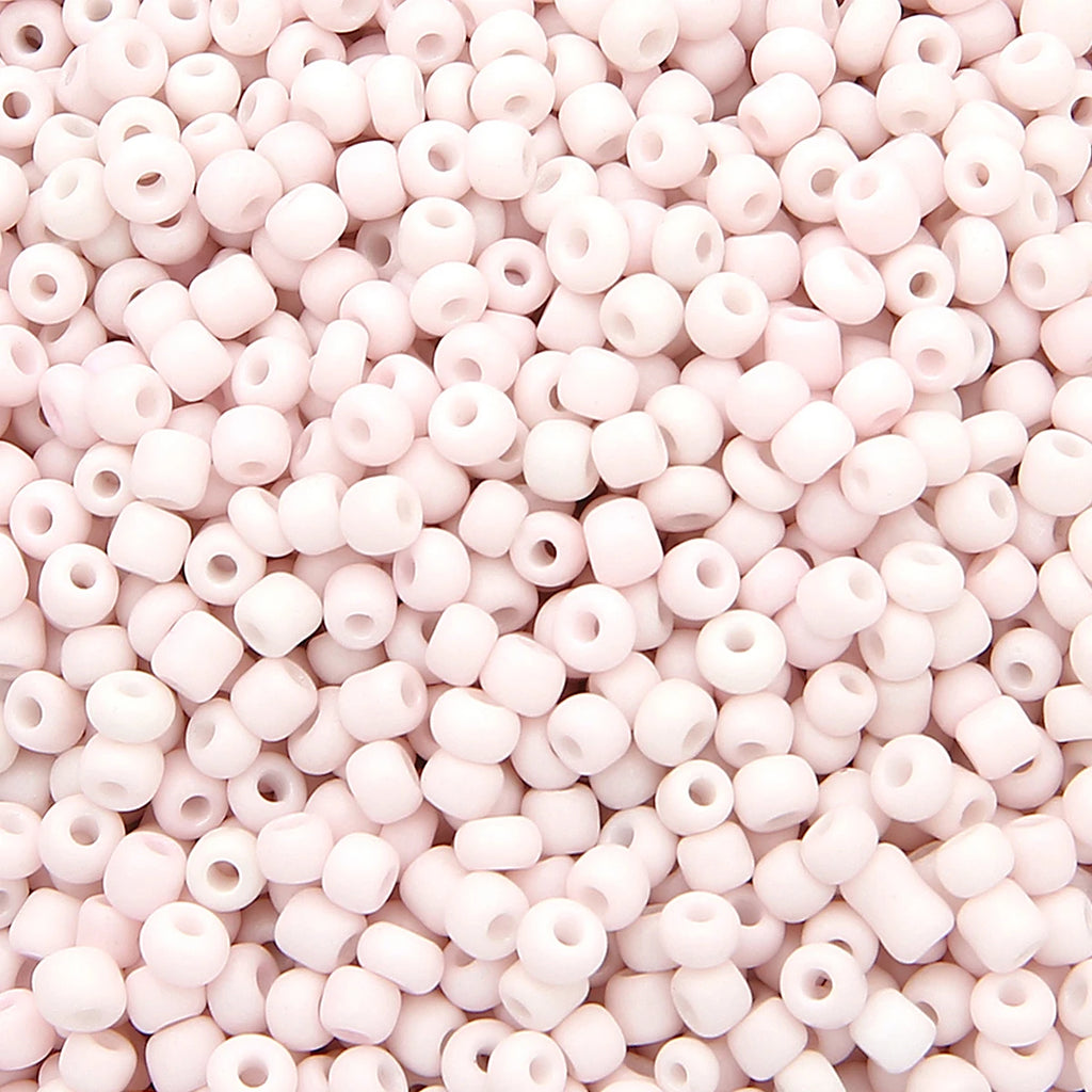 Glass Rice Beads 2/3/4mm - Premium Solid Color Loose Beads for Professional Jewelry Making, Bracelets & DIY Accessories