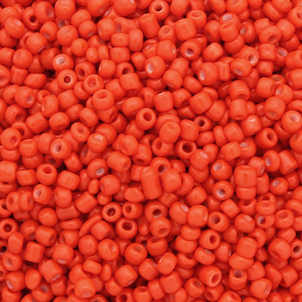 Glass Rice Beads 2/3/4mm - Premium Solid Color Loose Beads for Professional Jewelry Making, Bracelets & DIY Accessories