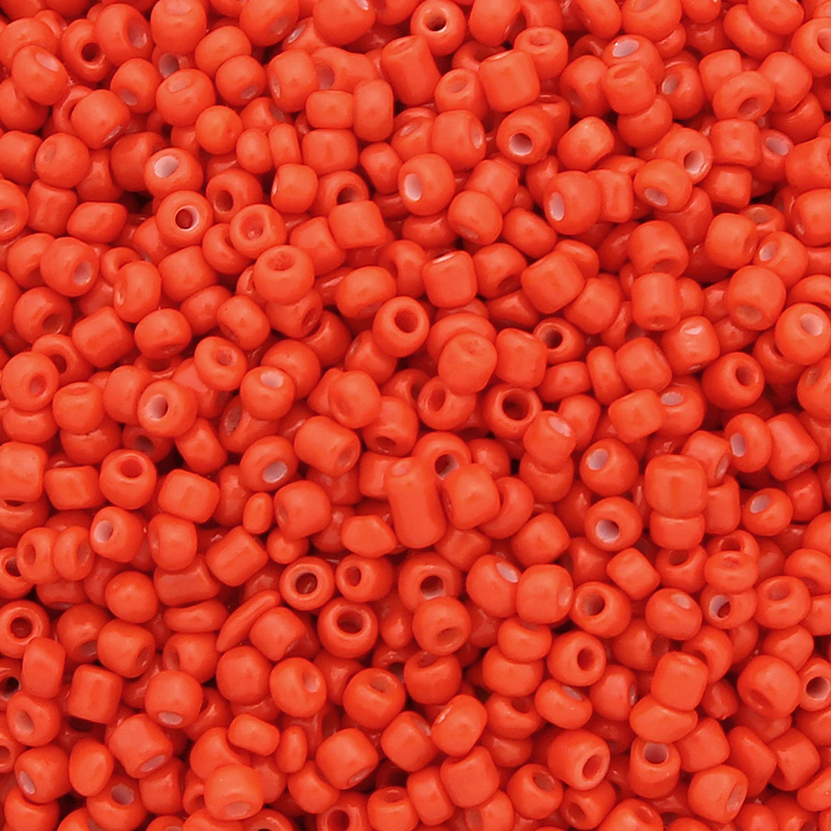 Glass Rice Beads 2/3/4mm - Premium Solid Color Loose Beads for Professional Jewelry Making, Bracelets & DIY Accessories
