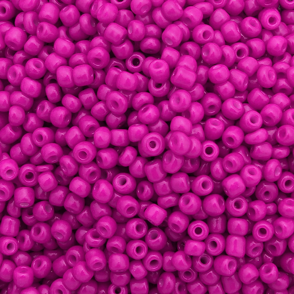 Glass Rice Beads 2/3/4mm - Premium Solid Color Loose Beads for Professional Jewelry Making, Bracelets & DIY Accessories