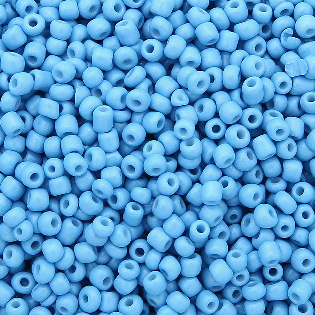 Glass Rice Beads 2/3/4mm - Premium Solid Color Loose Beads for Professional Jewelry Making, Bracelets & DIY Accessories