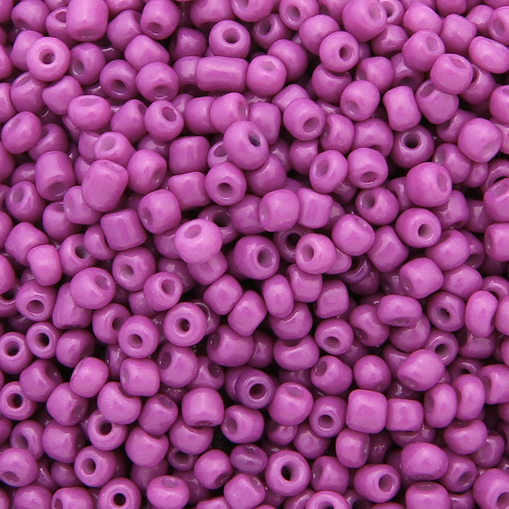 Glass Rice Beads 2/3/4mm - Premium Solid Color Loose Beads for Professional Jewelry Making, Bracelets & DIY Accessories