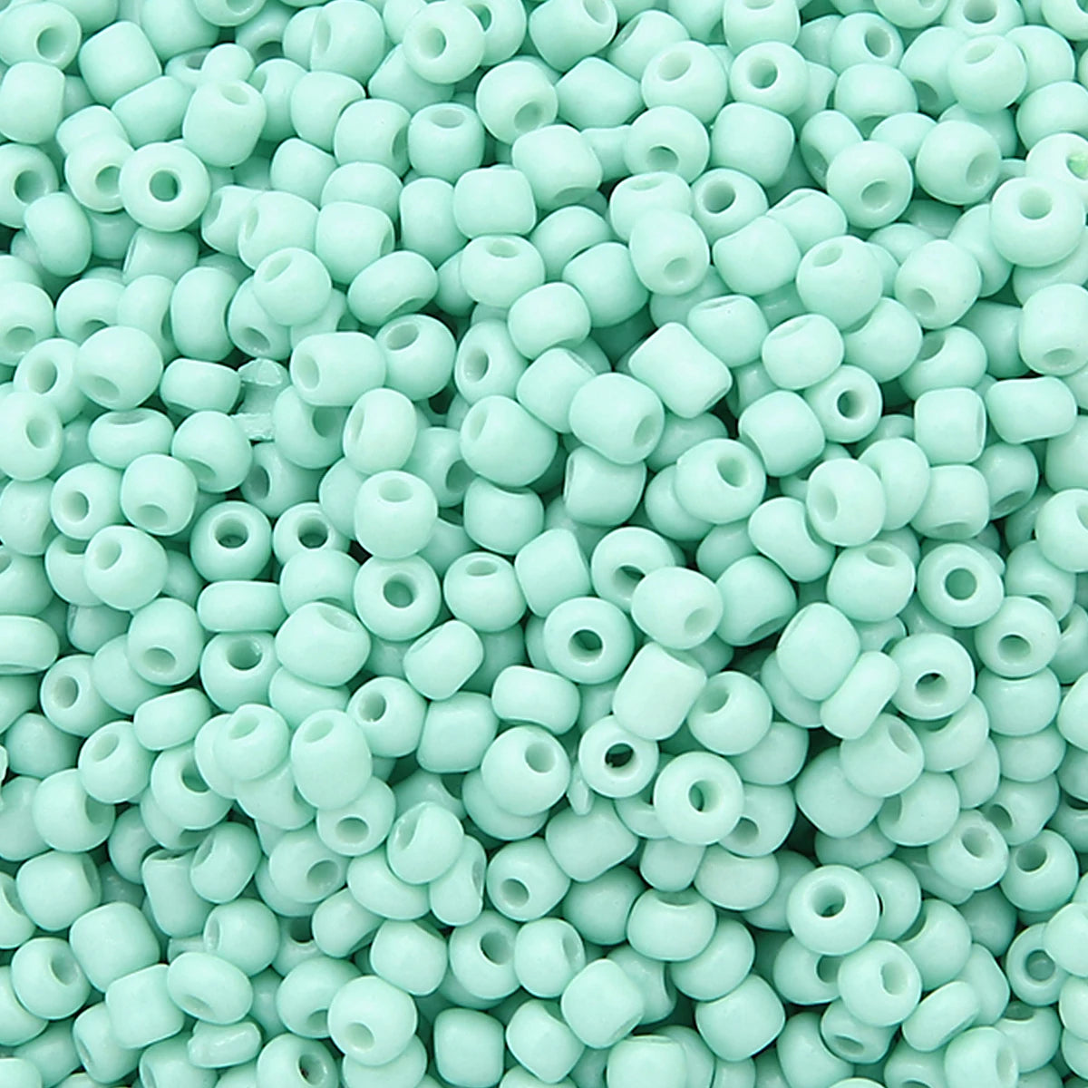 Glass Rice Beads 2/3/4mm - Premium Solid Color Loose Beads for Professional Jewelry Making, Bracelets & DIY Accessories