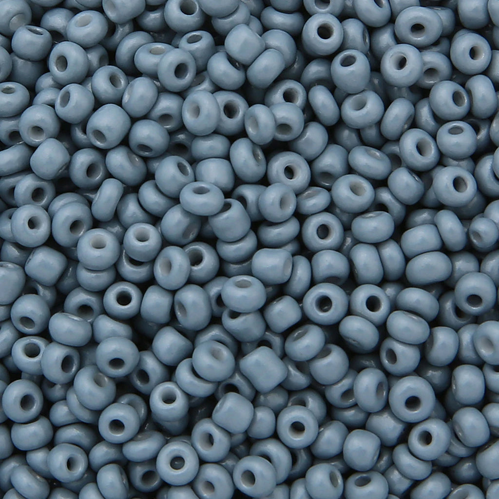 Glass Rice Beads 2/3/4mm - Premium Solid Color Loose Beads for Professional Jewelry Making, Bracelets & DIY Accessories
