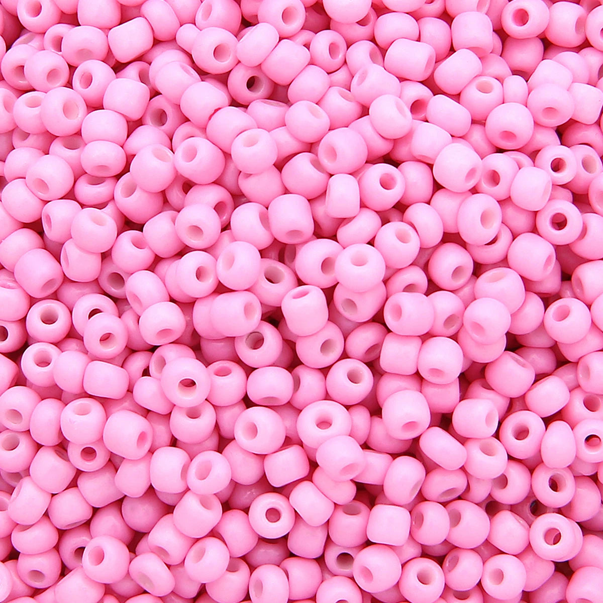 Glass Rice Beads 2/3/4mm - Premium Solid Color Loose Beads for Professional Jewelry Making, Bracelets & DIY Accessories