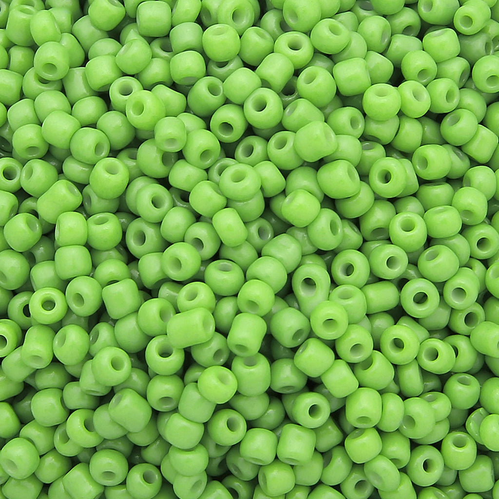 Glass Rice Beads 2/3/4mm - Premium Solid Color Loose Beads for Professional Jewelry Making, Bracelets & DIY Accessories