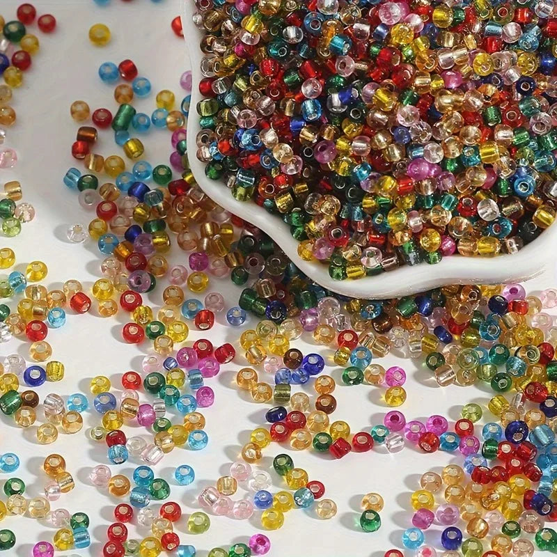 2mm Bohemian Style Beads for Jewelry Making Random Assorted Colors Clothing Embroidery Decoration Diy Beading and Jewelry Making