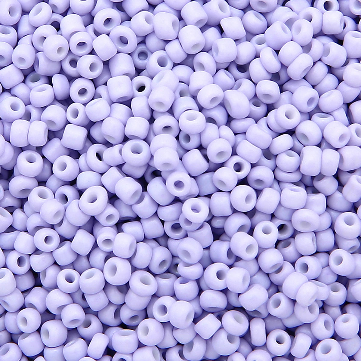 Glass Rice Beads 2/3/4mm - Premium Solid Color Loose Beads for Professional Jewelry Making, Bracelets & DIY Accessories